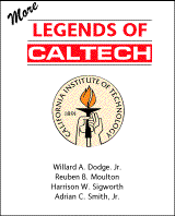Book cover. More Legends of Caltech