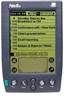 image of Palm IIIx handheld computer
