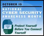 October is National Cyber Security Month