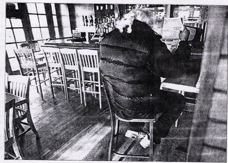 John Lee as Crispus Attucks. Shot for the Washington Post. January 23, 2001