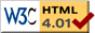 Verified HTML 4.01