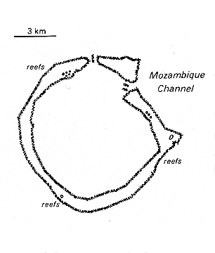 [Country map of Bassas da India]