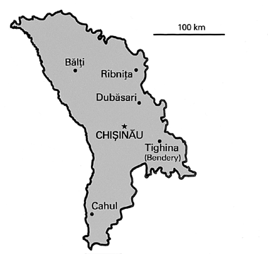 [Country map of Moldova]