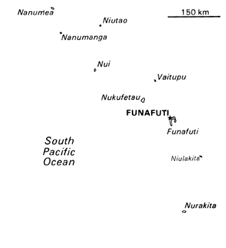 [Country map of Tuvalu]