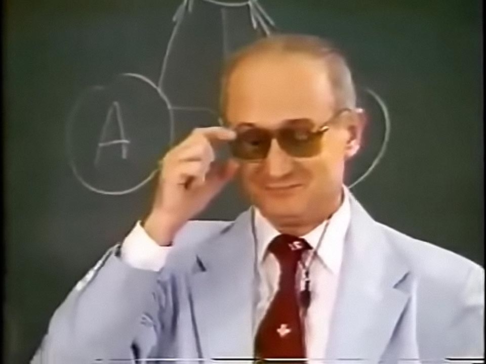 Short, bald, and clever