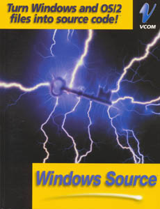 Windows Source Manual Front Cover, Click for Enlarged Back Cover