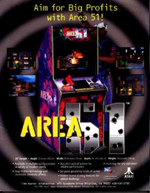 Area 51 Arcade Video Game