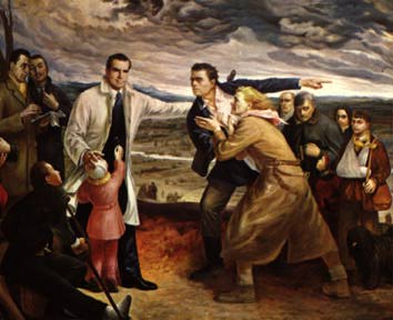 Detail of Nixon at Andau