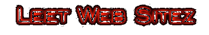Leet Web Sitez