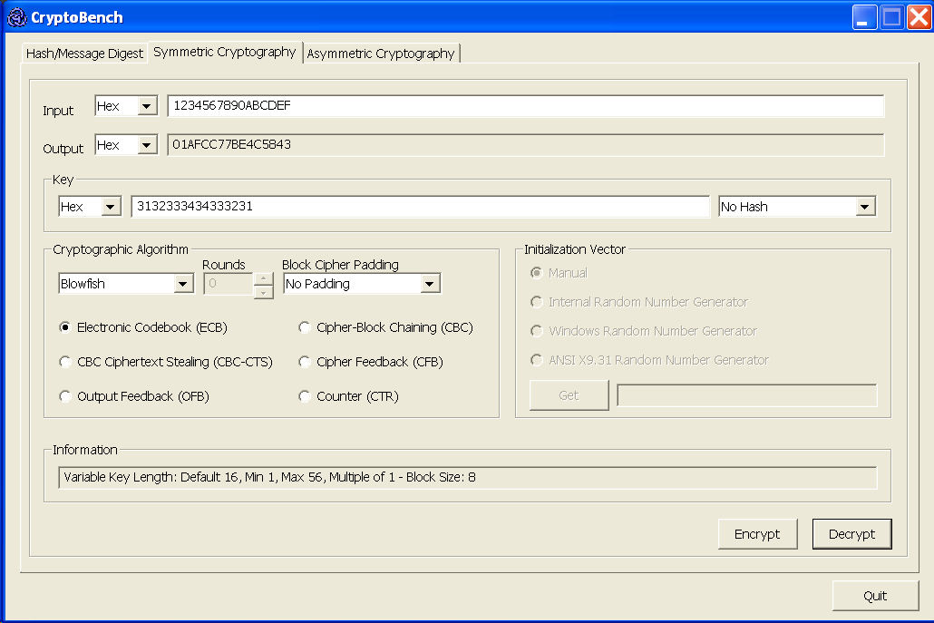 Journal 4, CryptoBench