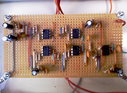 FM jammer: sawtooth and white-noise signal generator