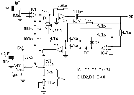 Compressor circuit diagram