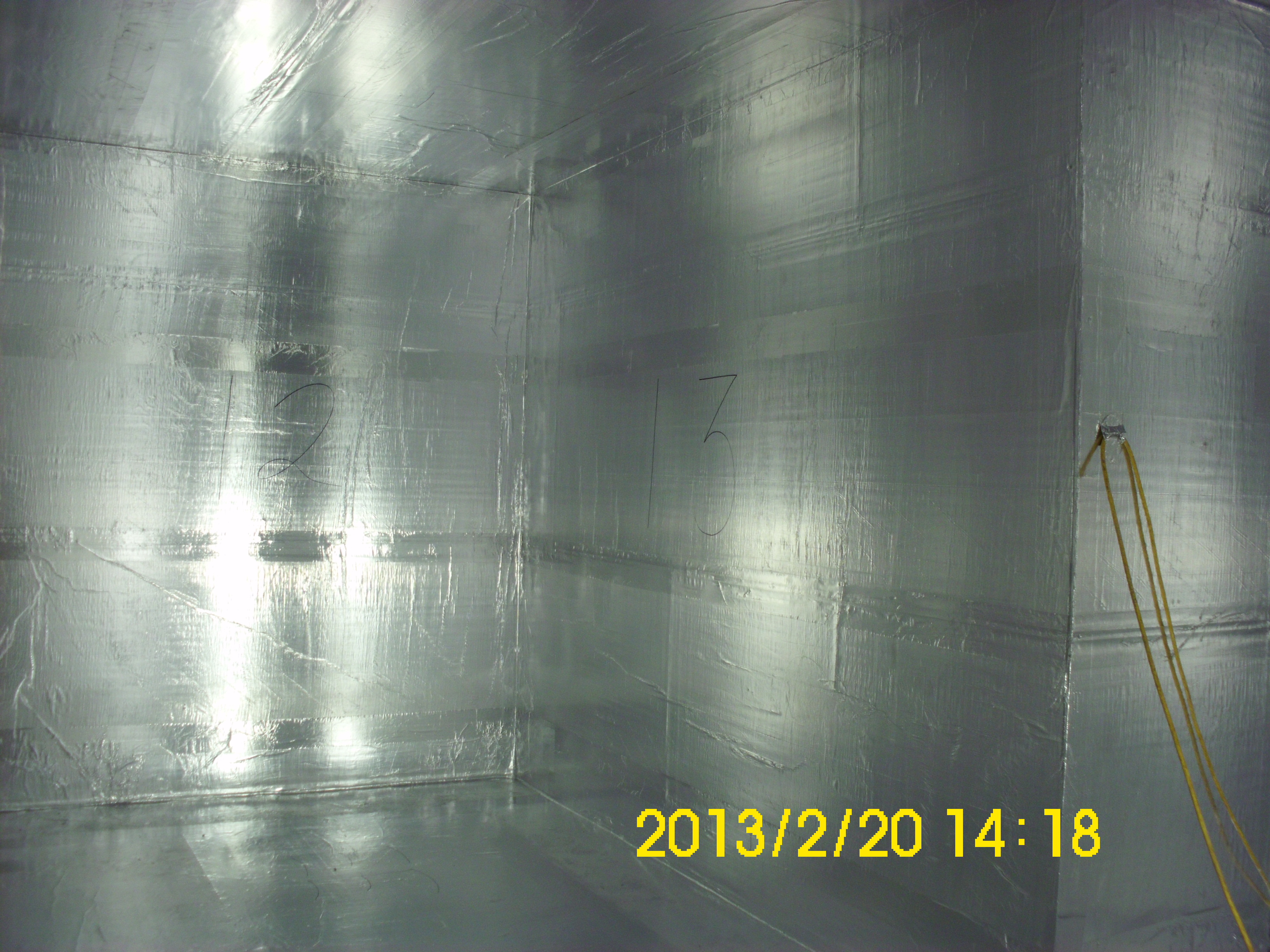 TVM SCIF Barrier Installation