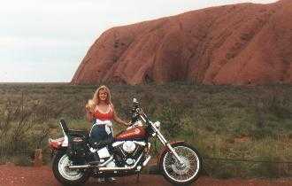 Down under at Ayers Rock Australia