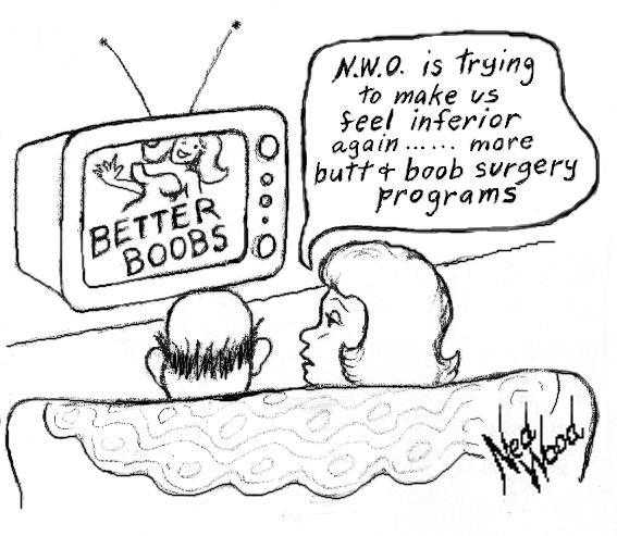 Butts and boobs