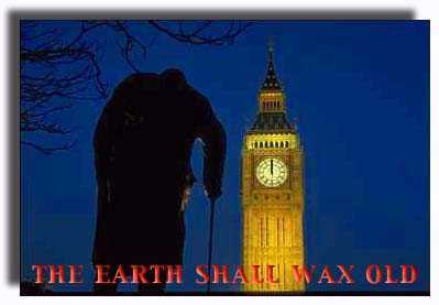 Father time waxed old