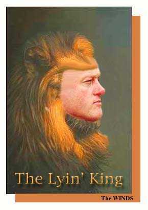 King of lies hiding under a false refuge