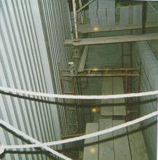 The unfinished second floor