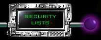 Security Mailing Lists
