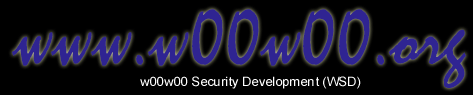 w00w00 Security Development (WSD)